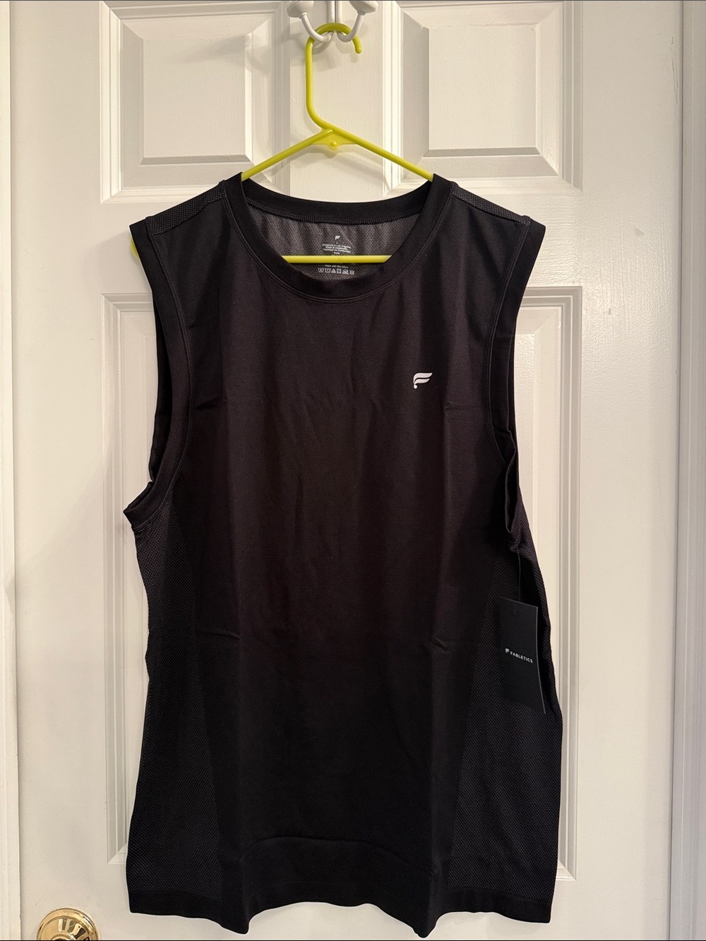 Fabletics Men’s Black Athletic Tank Top